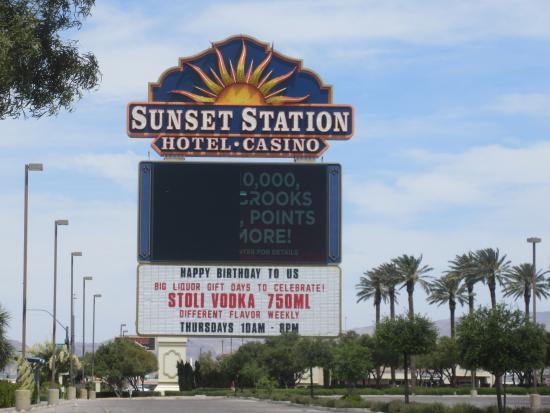 sunset station casino address