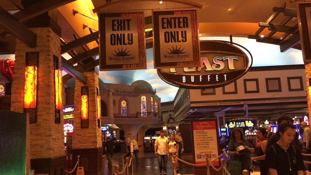 Sunset Station Casino Logo - Sunset Station Hotel & Casino FEAST buffet Henderson Nevada - YouTube