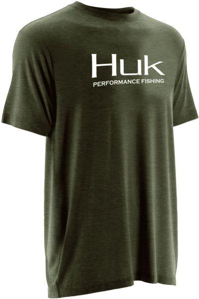 Huk Logo - Huk Logo Tee, Neon Green Heather, Medium | Souq - UAE