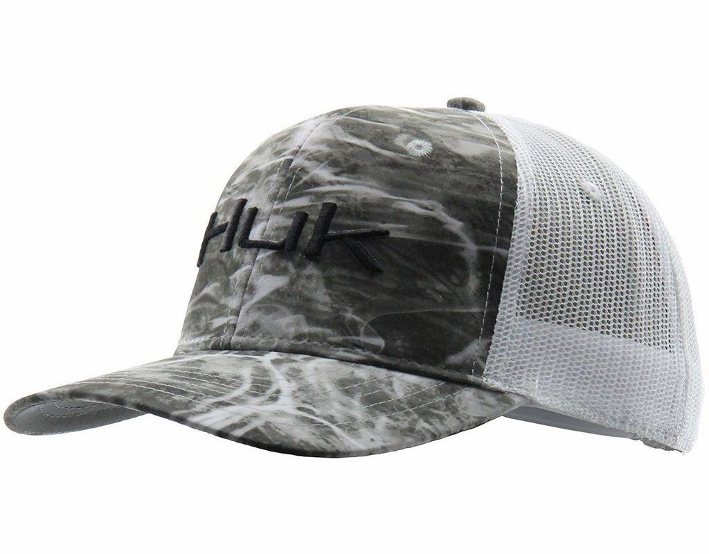 Huk Logo - Huk Logo Camo Trucker Hat - TackleDirect