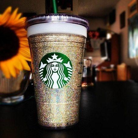 Glitter Starbucks Logo - STARBUCKS GLITTER CUP on The Hunt