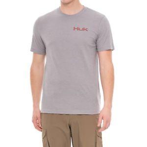 Huk Logo - HUK Logo KC Scott Fishing Breathable Walleye S/S T Shirt Choose Size ...