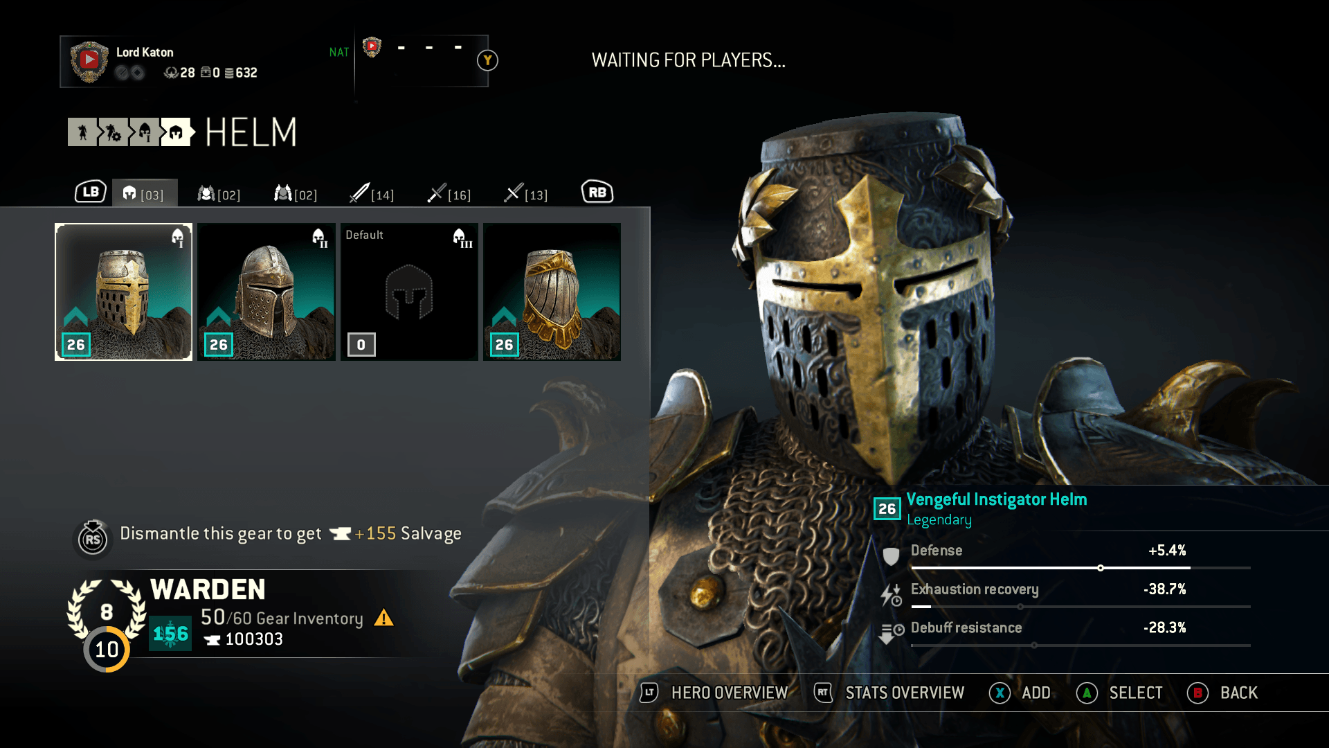 Crusader Helmet Logo - Warden's new event helm IS A CRUSADER HELMET! : forhonor