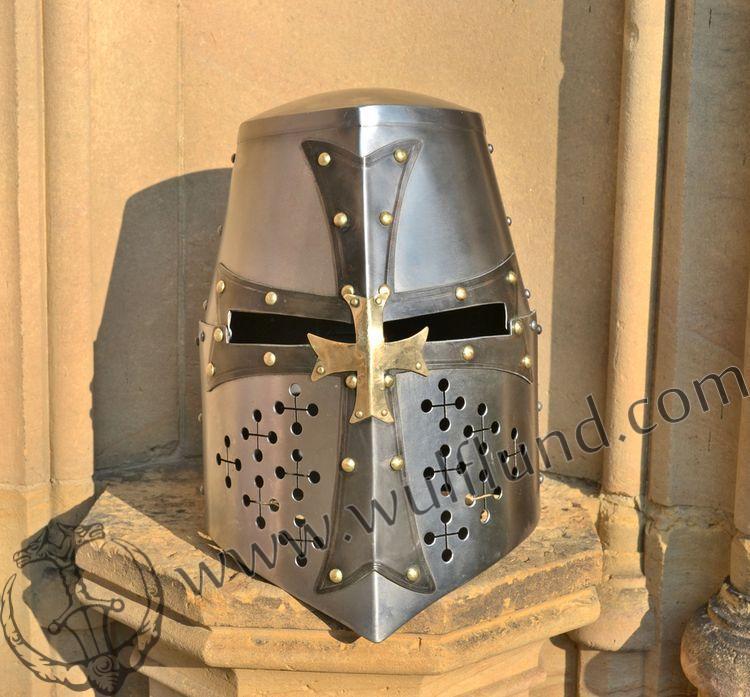 Crusader Helmet Logo - Crusader helmets - wulflund.com