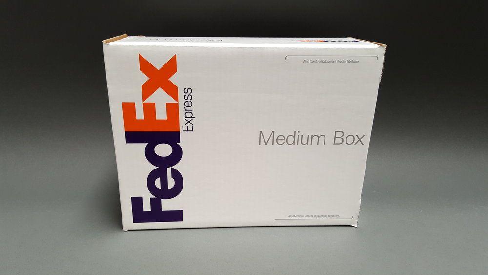 Medium FedEx Logo - Fed Ex 2nd Day Air Medium Box — Talladium Milling Center