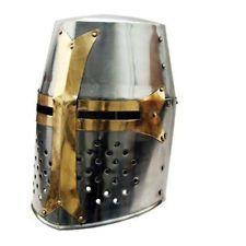 Crusader Helmet Logo - Medieval Knight Templar Helmet Liner Chin Strap | eBay