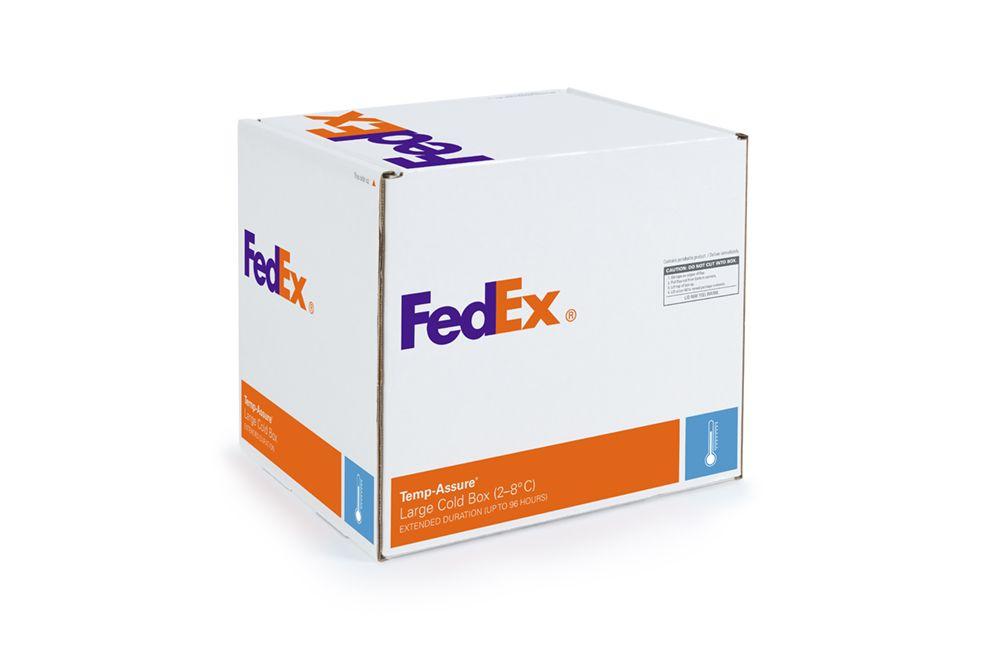 FedEx Box Logo - Cold Shipping