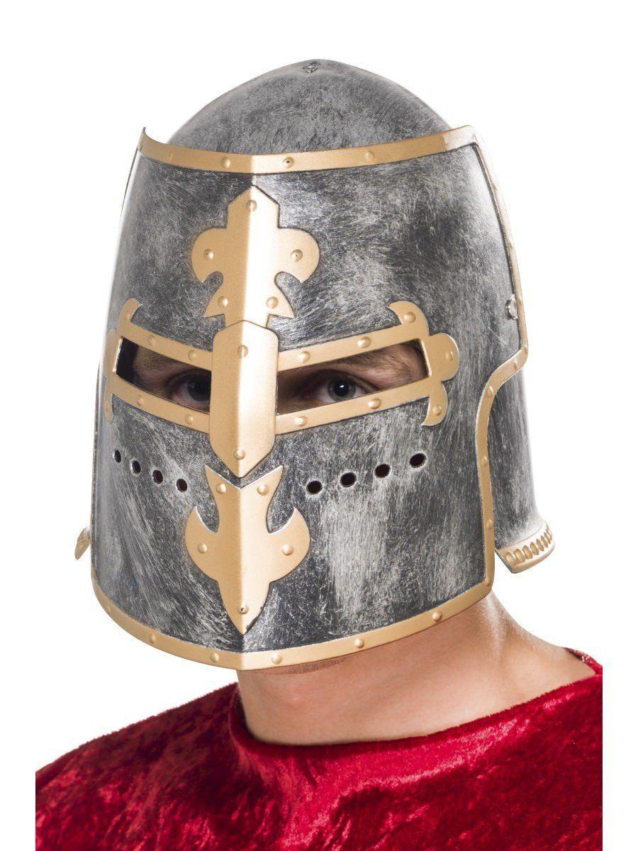 Crusader Helmet Logo - Medieval Crusader Helmet. Smiffys.com Fancy Dress