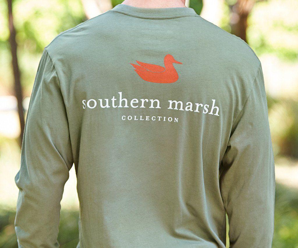 Southern Marsh Logo - Authentic Tee - Long Sleeve — Southern Marsh Collection