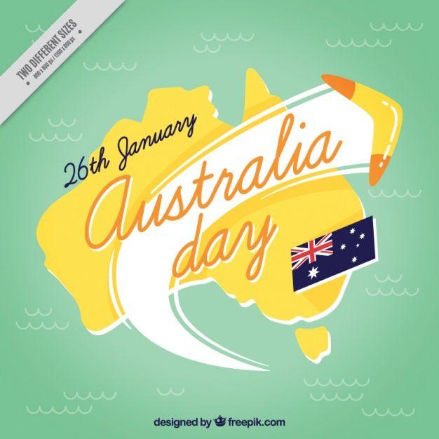 Australia Boomerang Logo - Australia day background with boomerang Vector | Free Download