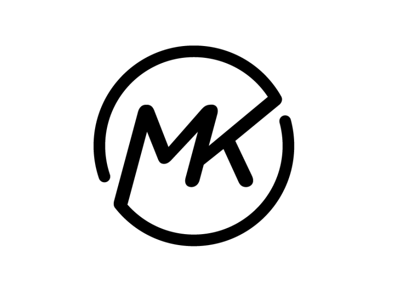 MK Logo - MK Logo by Michael Kuhn | Dribbble | Dribbble