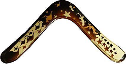 Australia Boomerang Logo - Amazon.com : Aboriginal Blue Angel Wooden Boomerangs - For Kids 8-18 ...