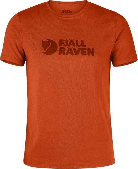 Fjallraven Logo - Fjallraven Logo T Shirt Flame Orange