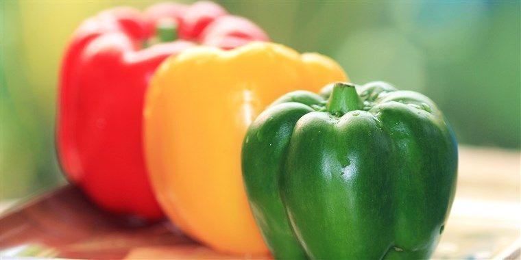 Red and Yellow Bell Logo - Viral tweet about yellow, green and red peppers