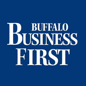 Business First Logo - Buffalo Business First - ComputerSearch | Payroll. Time. Parking.