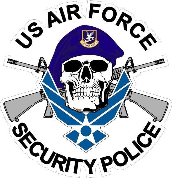 Air Force Security Forces Logo - US Air Force Special Operations & Security Police Decals/Bumper ...