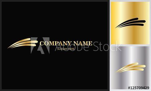 Gold Swirl Company Logo - swirl gold abstract logo - Buy this stock vector and explore similar ...