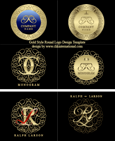 Gold Swirl Company Logo - logo | Clik International - Design News