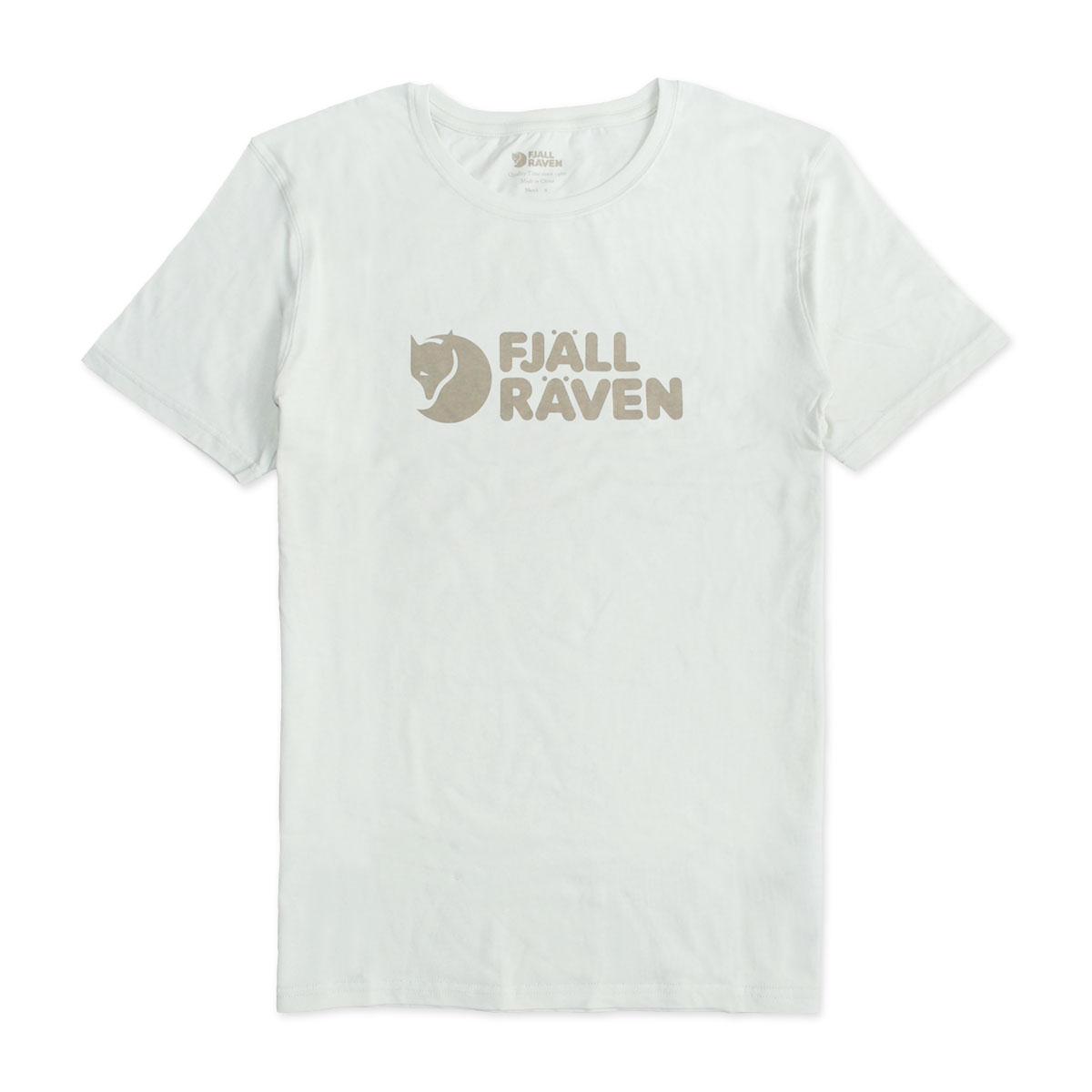 Fjallraven Logo - Fjällräven Logo T-Shirt – Chalk White – Clāth