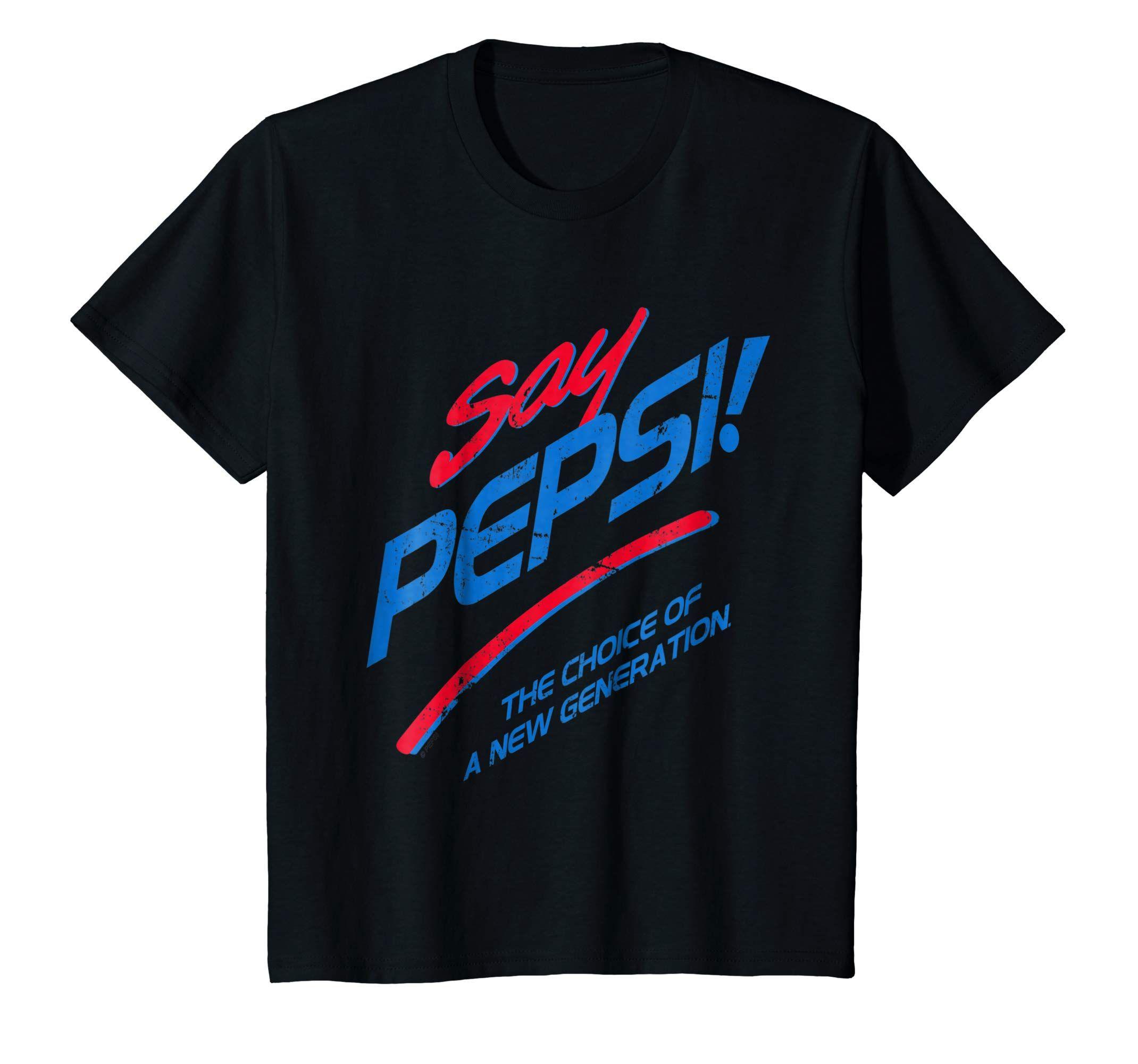 Vintage Diet Pepsi Logo - Pepsi Cola Vintage Brands Soft Drinks T Shirt: Clothing
