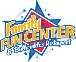 Amusement Center Logo - Family Fun Center & Bullwinkle's Restaurant, WA