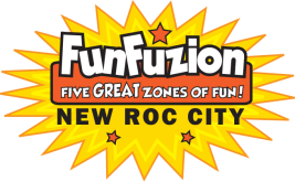 Amusement Center Logo - FunFuzion | Bronx & Westchester County Fun Center & Birthday Parties