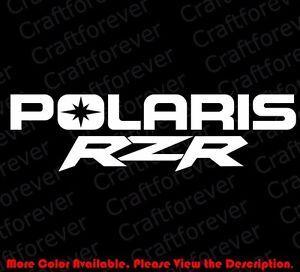 Polaris RZR Logo - POLARIS RZR ATV Off Road Logo Car Window/Laptop/Phone Vinyl Decal ...