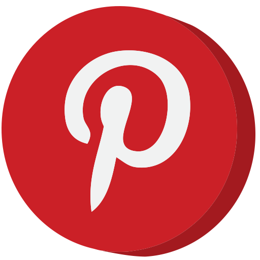 Pinterest Circle Logo - Logo icon, symbol icon, marketing icon, media icon, media icon ...