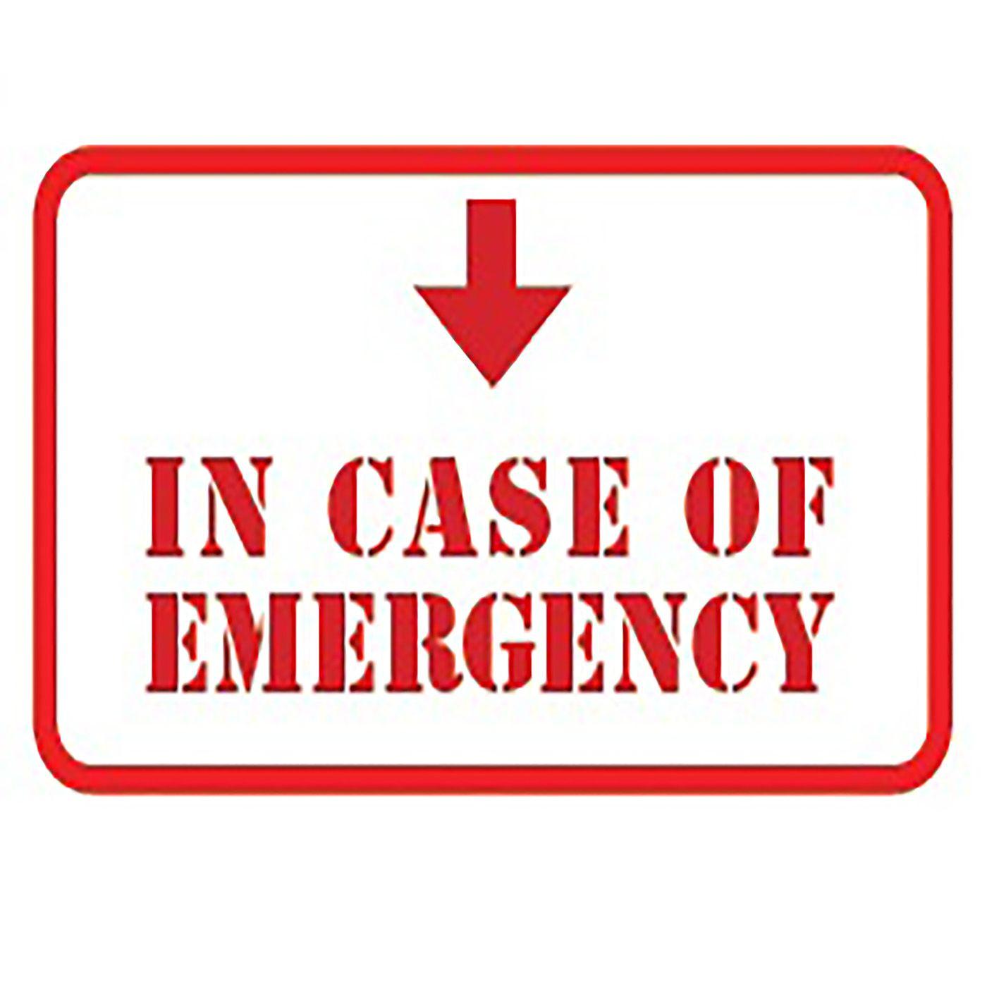 In Case of Emergency Logo - In Case of Emergency Podcast. Free Listening on Podbean App