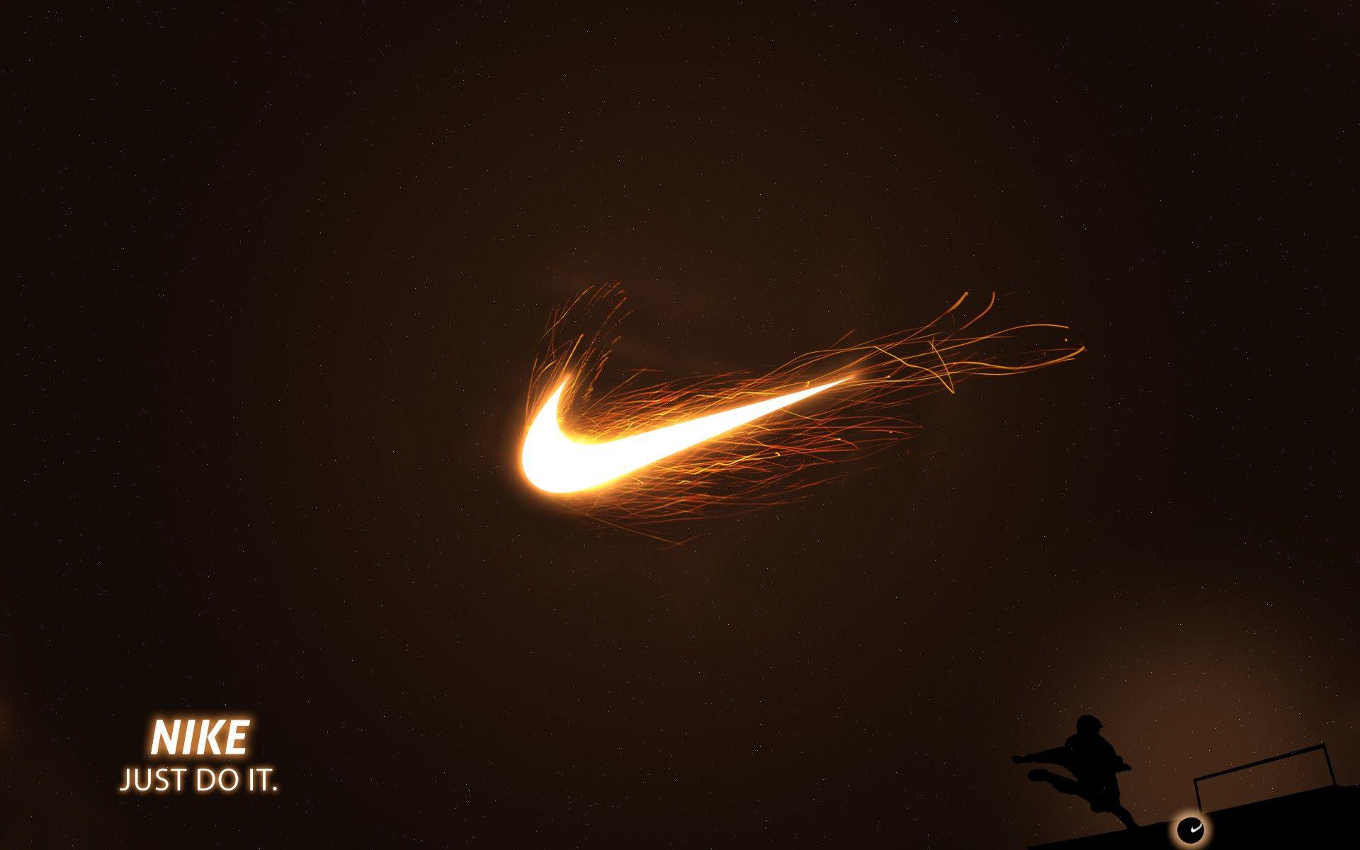 Nike Fire Logo - Nike Just Do It Fire Football 1920x1200 WIDE Sport