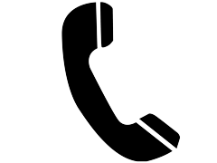 Black and White Phone Logo - How to Pay Your Rates - Burdekin Shire Council