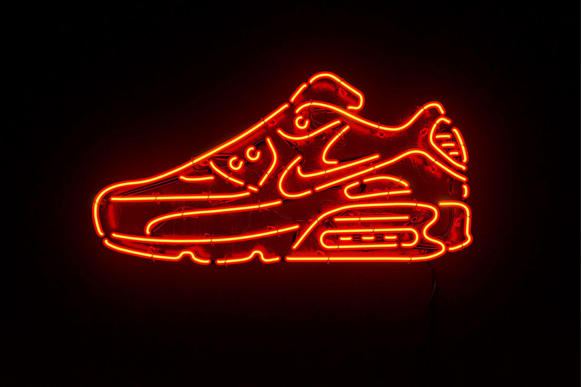 Nike Fire Logo - Nike Air Max 90 Neon 'On' by Rizon Parein | Agent Pekka
