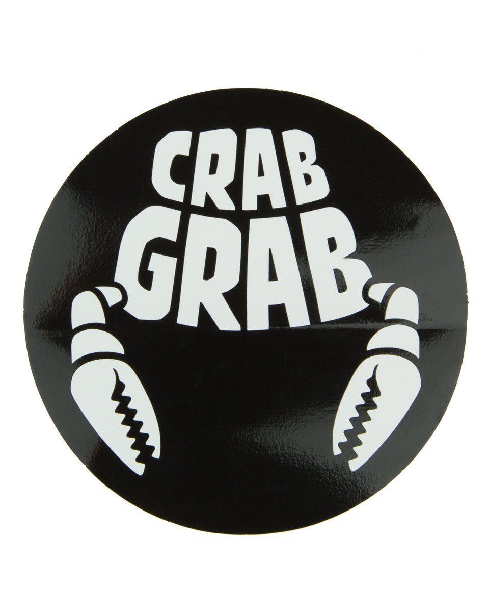 Crab Grab Logo - Classic Sticker - Crab Grab