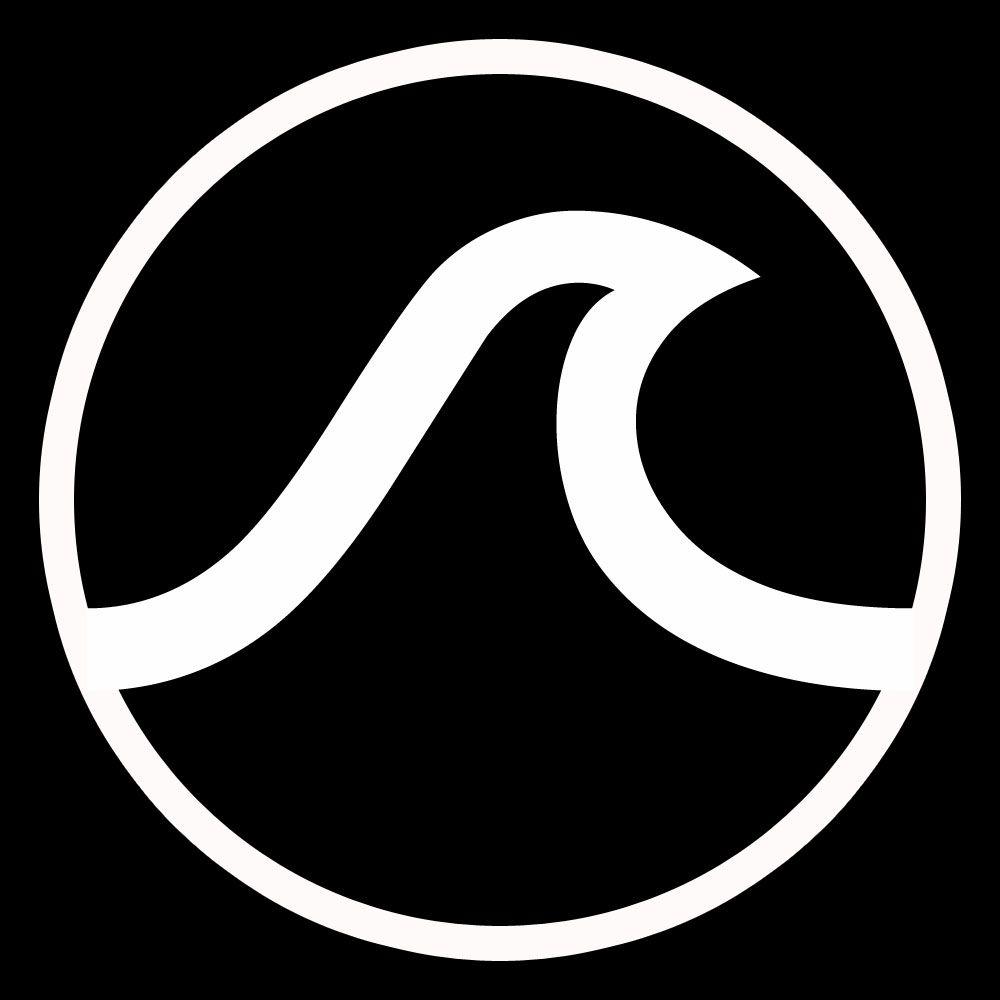 Black and White Wave Logo - Black and white wave Logos