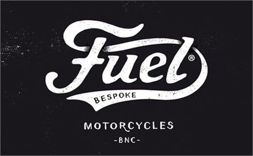 Motorcycle Black and White Brand Logo - Logo Design for Fuel Motorcycles - Logo Designer