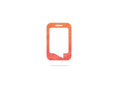 In a Bubble Phone Logo - Speech Bubble Phone Logo Design | logo | Logo design, Negative space ...