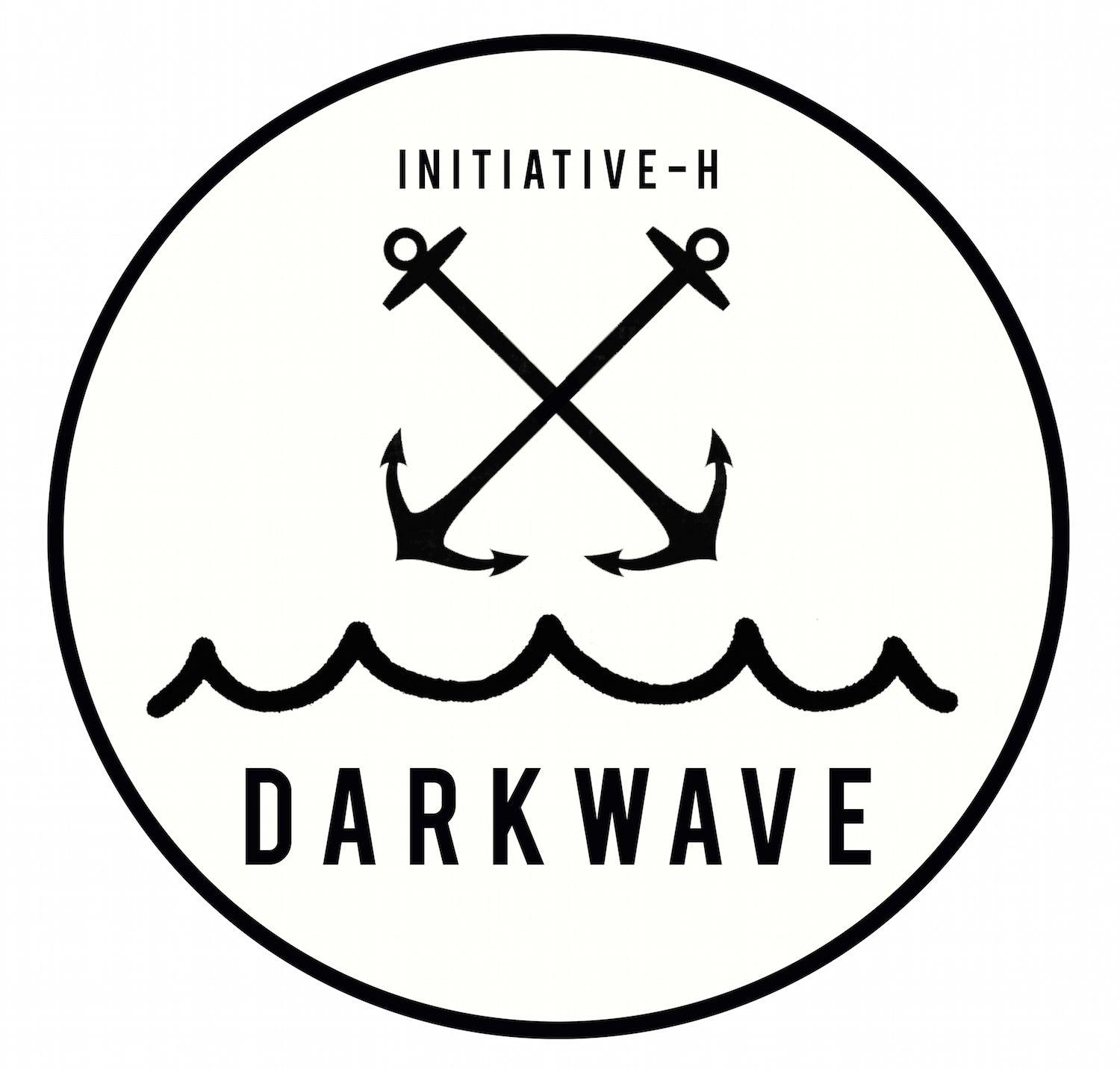 Black Wave Logo - Album INITIATIVE H Dark Wave WAVE Initiative H