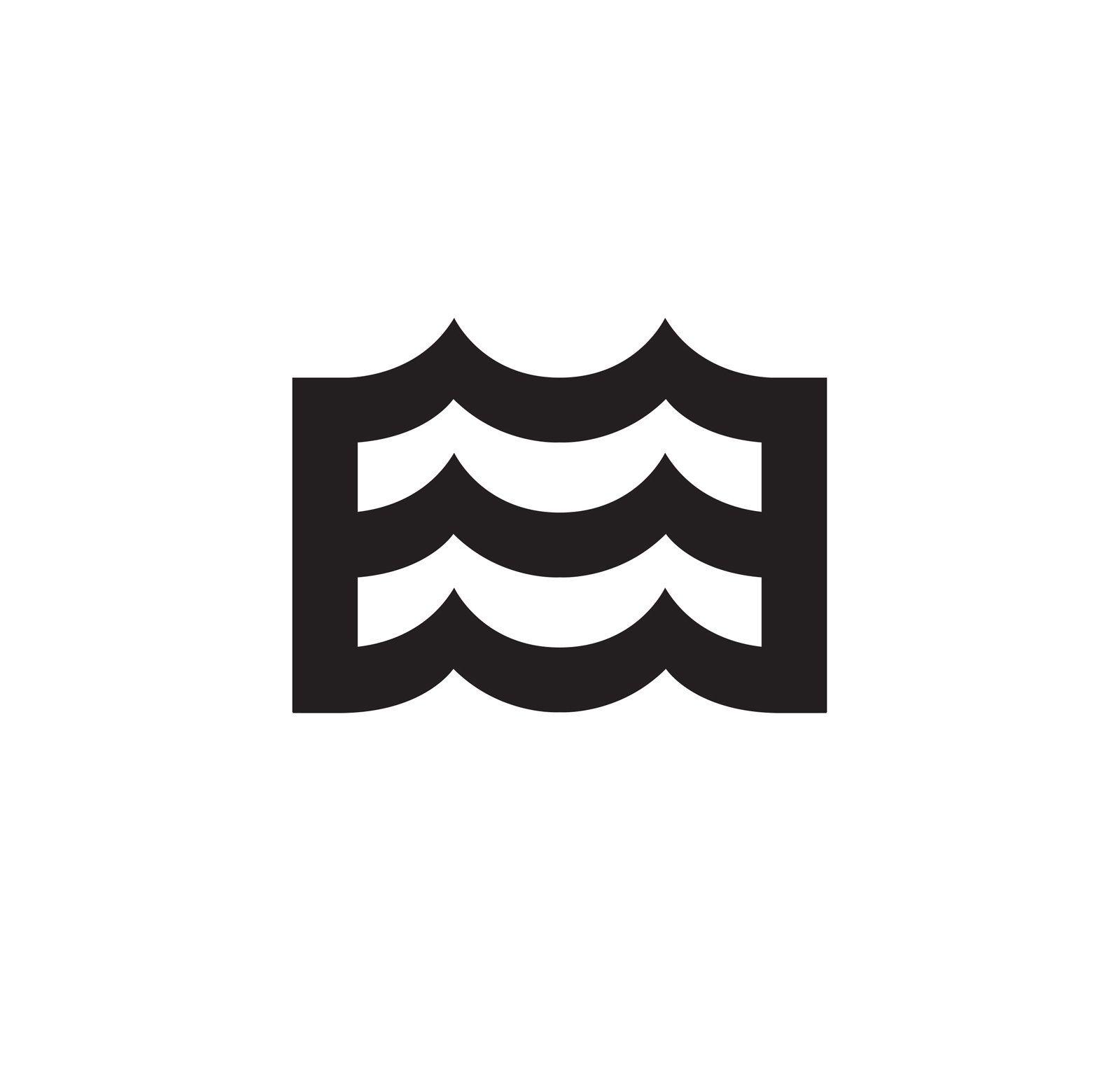 Black Wave Logo - Wave Logo Decal (Black)