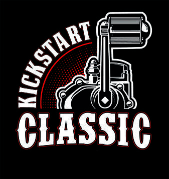 Classic Motorcycle Logo - Kickstart Classic Renamed: Ross Kiwi Tomas Kickstart Classic
