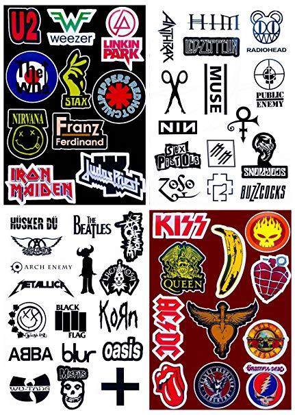 Famous Band Logo - Famous Sticker Design