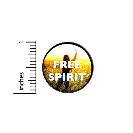 Hippie Spirit Logo - Amazon.com: Free Spirit Button Hippie Flower Child Peace & Love ...