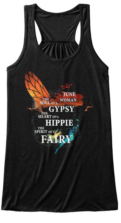 Hippie Spirit Logo - June Woman T Soul Of A Gypsy Heart Hippie Spirit Bella Flowy