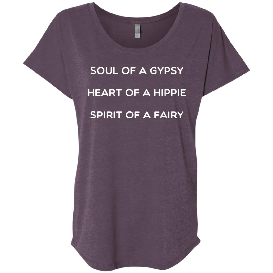 Hippie Spirit Logo - Soul Of A Gypsy, Heart Of A Hippie, Spirit Of A Fairy Scoop Tee