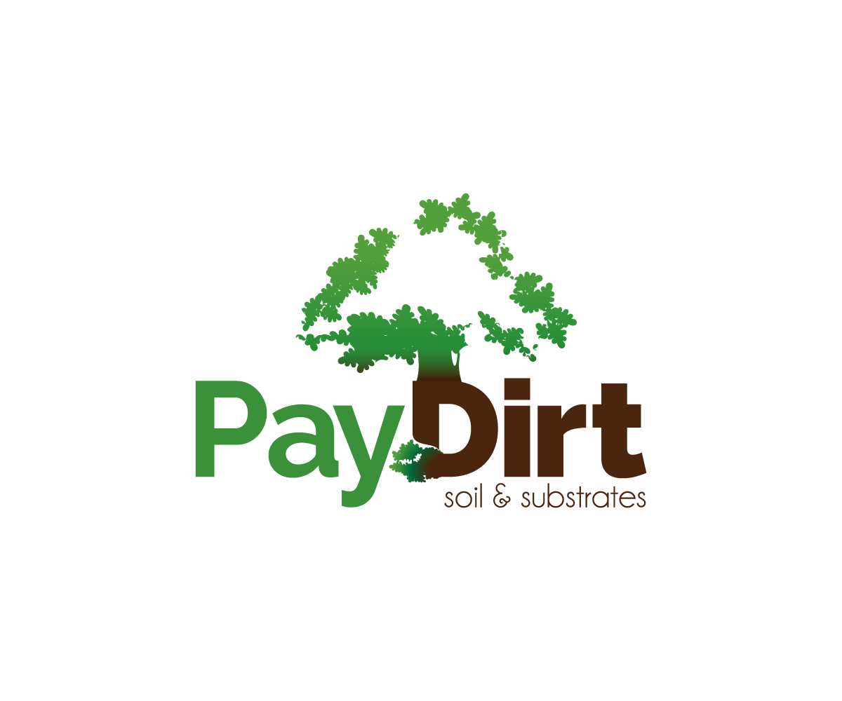 Dirt Company Logo - Bold, Feminine, Home And Garden Logo Design for Pay Dirt