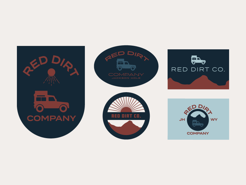 Dirt Company Logo - Red Dirt Co. by Hailey Lyons | Dribbble | Dribbble