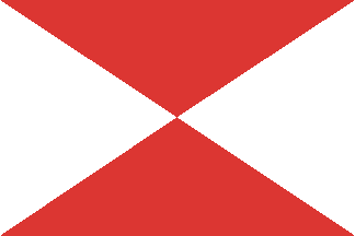 Red Triangle White Company Logo - British shipping companies (C)