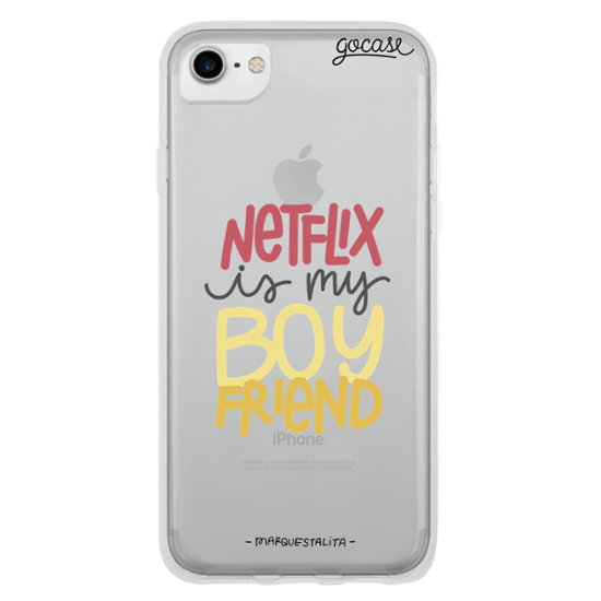 Netflix iPhone Logo - Netflix is my Boyfriend Phone Case - Standard - iPhone 7 - Gocase