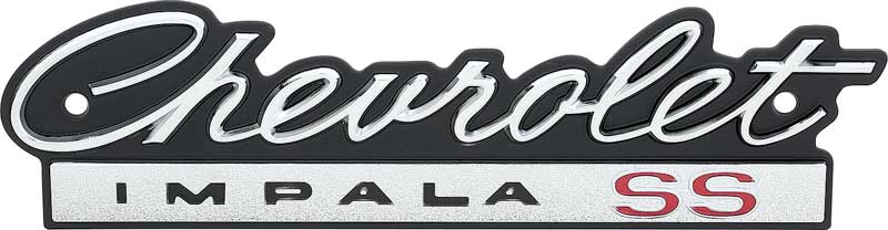 Impala Logo - 1966 Chevrolet Impala Parts | 200044B | 1966 Impala SS Chevrolet Impala SS  Grill Emblem - Made In USA | Classic Industries