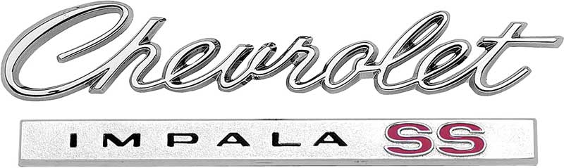 Impala SS Logo - 1966 Chevrolet Impala Parts | CM2568 | 1966 Impala Super Sport 2 ...