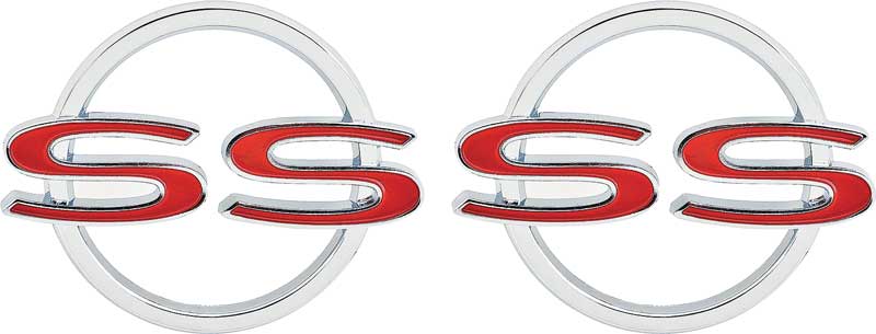 Impala SS Logo - 1964 Impala SS Quarter Panel Emblems